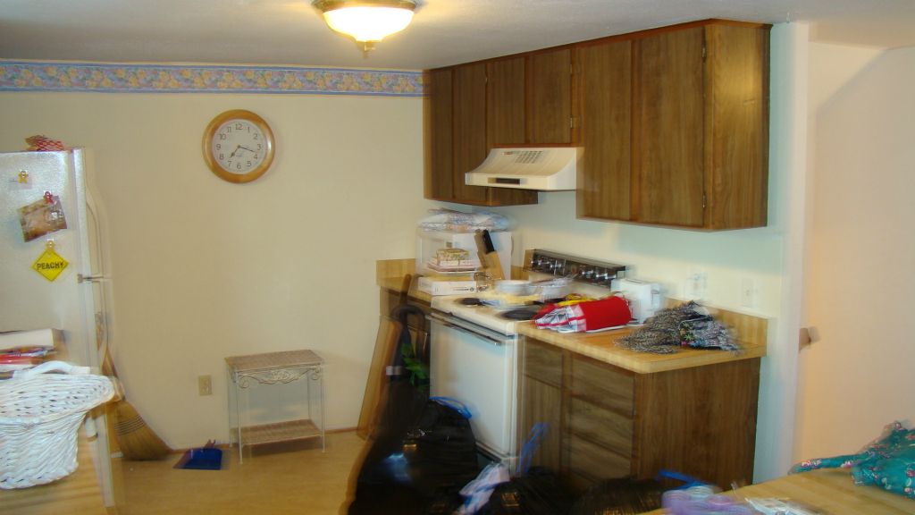 Existing dated Kitchen 