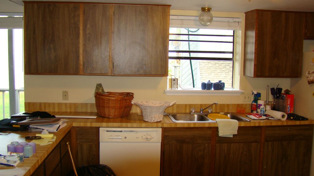 Existing dated Kitchen 