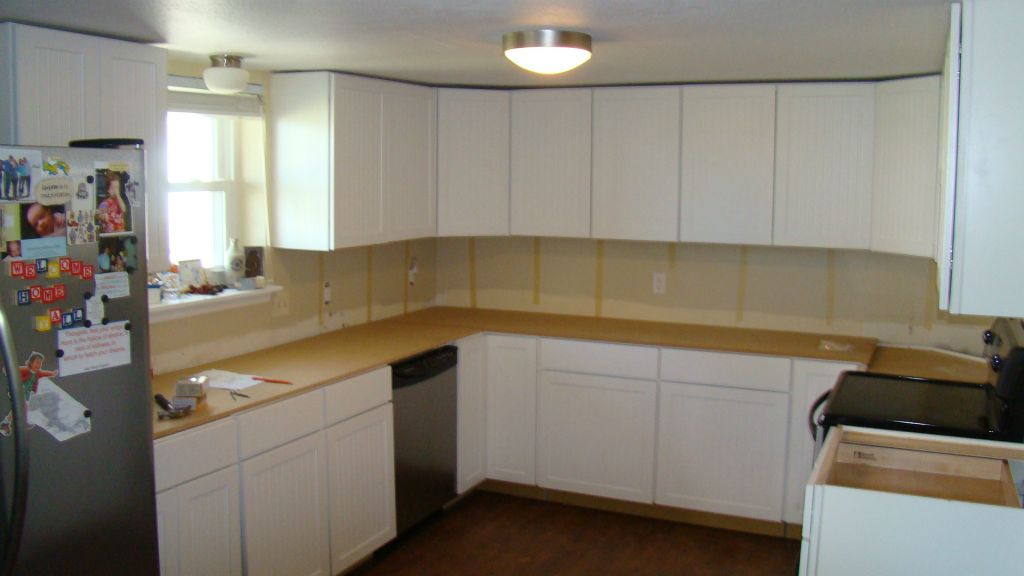 Kitchen is nearing completion